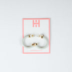 Mini Hoops - Off White