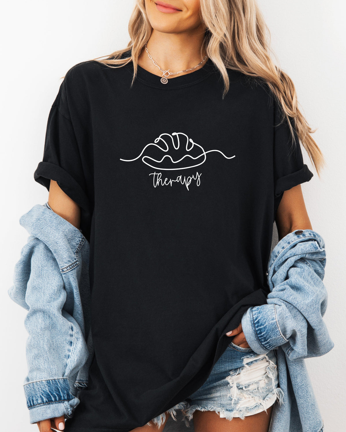 Bread Therapy Sourdough Comfort Colors Garment-Dyed T-Shirt – Home Baker Graphic Tee
