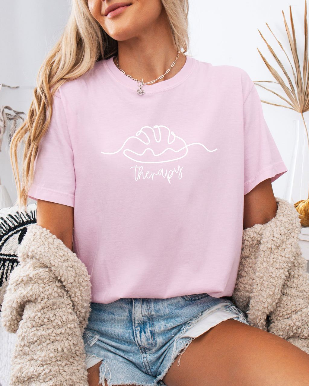 Bread Therapy Sourdough Comfort Colors Garment-Dyed T-Shirt – Home Baker Graphic Tee