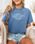 Bread Therapy Sourdough Comfort Colors Garment-Dyed T-Shirt – Home Baker Graphic Tee