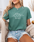 Bread Therapy Sourdough Comfort Colors Garment-Dyed T-Shirt – Home Baker Graphic Tee