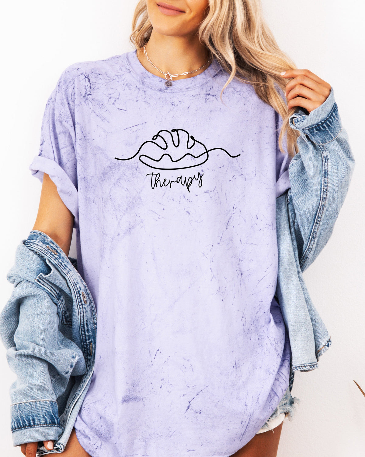 Bread Therapy Sourdough Comfort Colors Garment-Dyed T-Shirt – Home Baker Graphic Tee