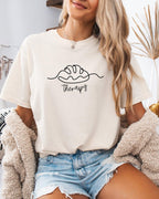Bread Therapy Sourdough Comfort Colors Garment-Dyed T-Shirt – Home Baker Graphic Tee