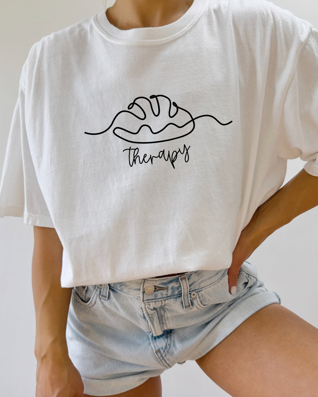 Bread Therapy Sourdough Comfort Colors Garment-Dyed T-Shirt – Home Baker Graphic Tee