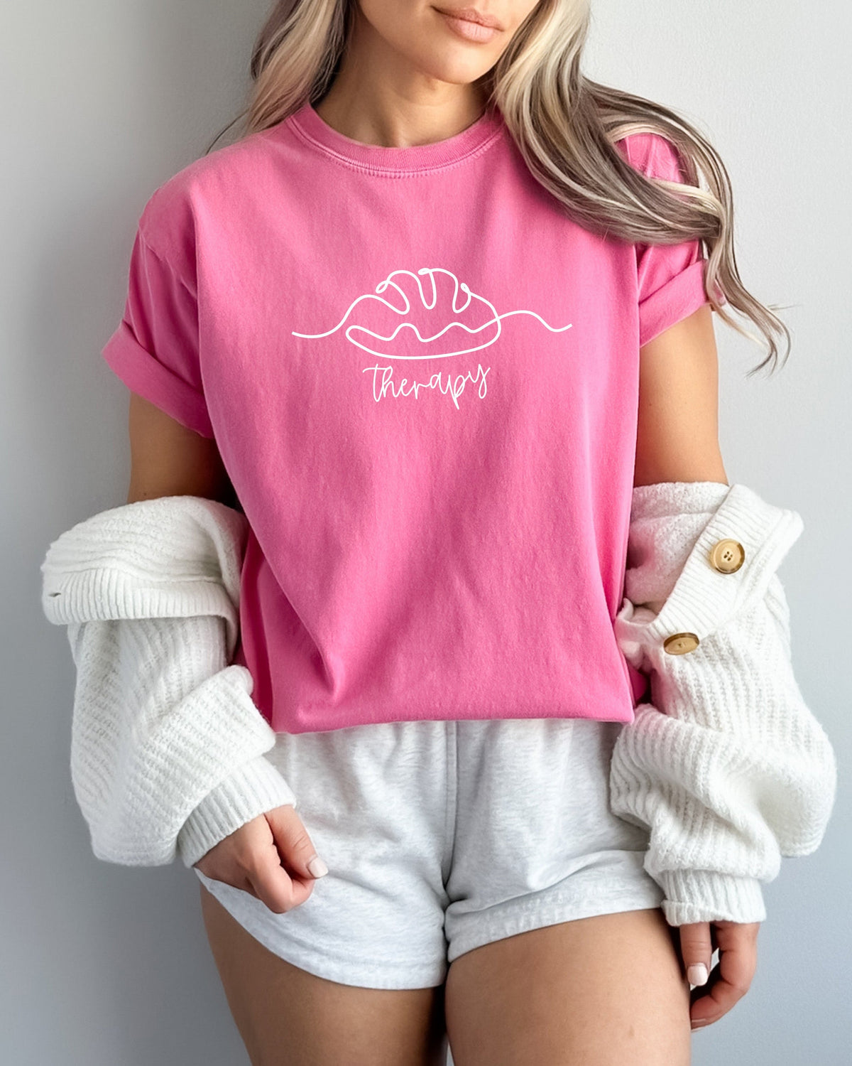 Bread Therapy Sourdough Comfort Colors Garment-Dyed T-Shirt – Home Baker Graphic Tee