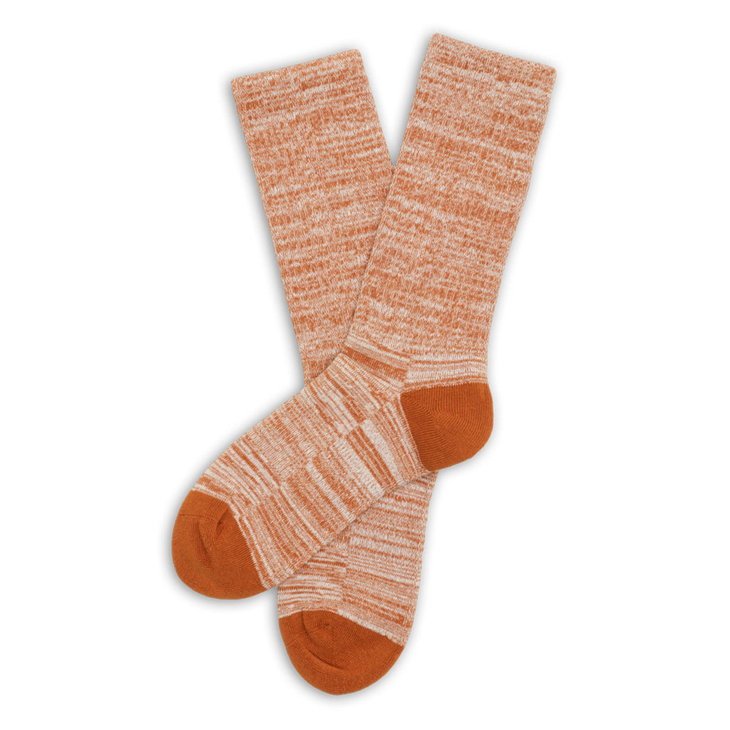 CiderOrange Marl Casual Socks