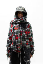 Multi Plaid Scarf Flannel