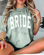Bride Mrs Honeymoon Comfort Colors Garment Dyed T Shirt