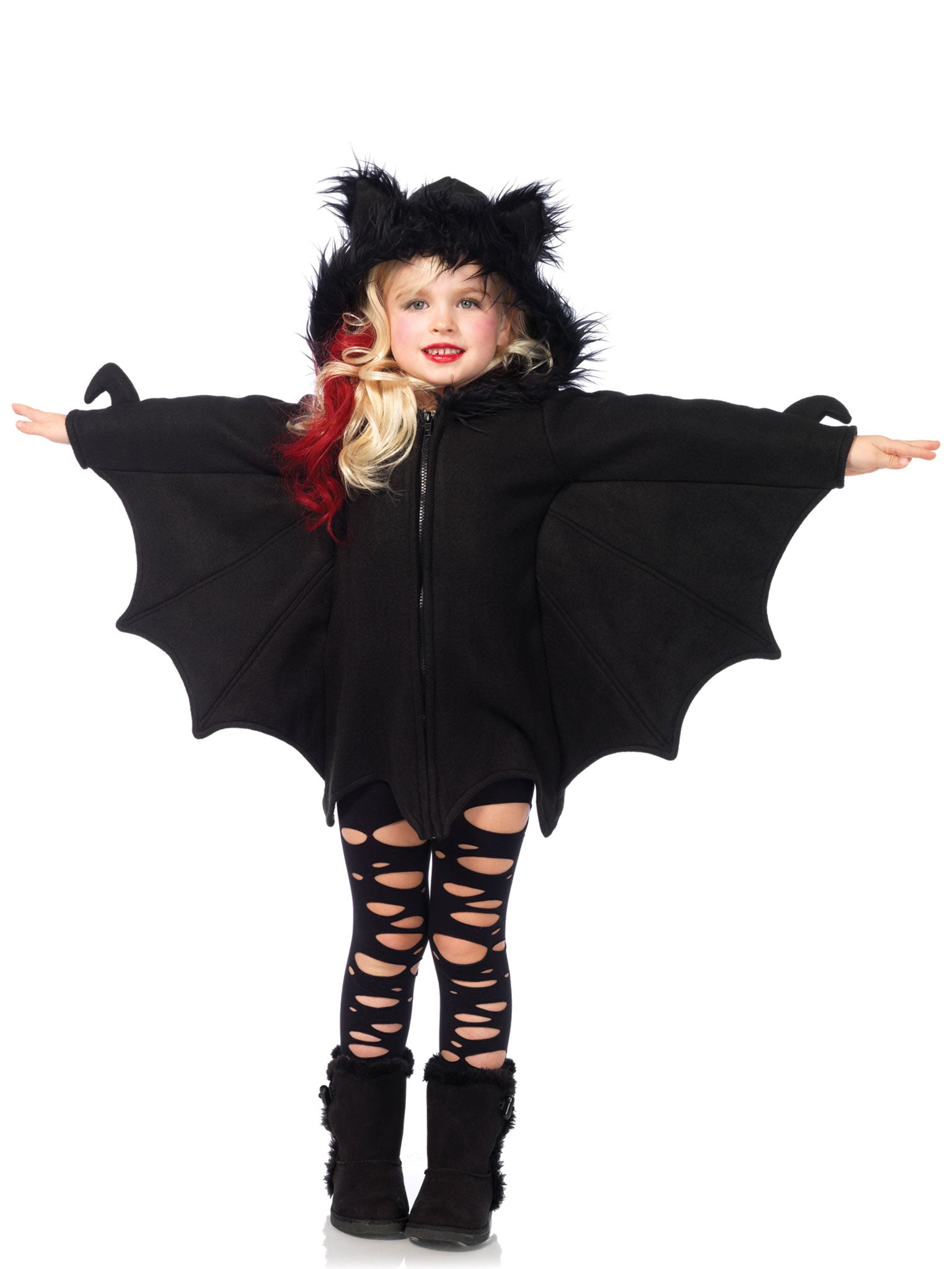 Cozy Bat,zipper front fleece d