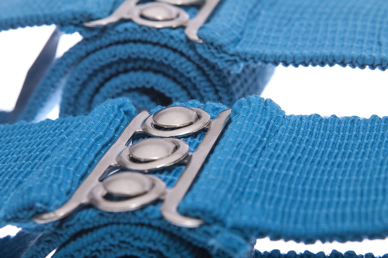 Belts Women's Vintage Belt with Elastic Cinch Stretch Waist and Metal Hook - Peacock Blue malcomodes-biz.myshopify.com