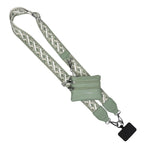 Clip & Go Strap w/Zippered Pouch XOXO