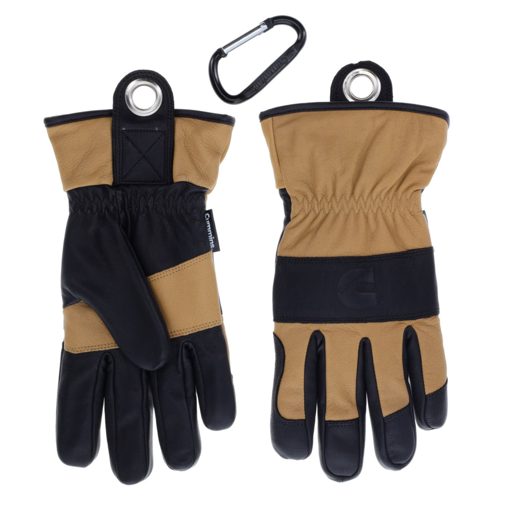 Cummins Winter Leather Gloves CMN35118 - Work Gloves Goatskin Leather Fleece Lined with Thinsulate Winter Gloves Men Women Drivi