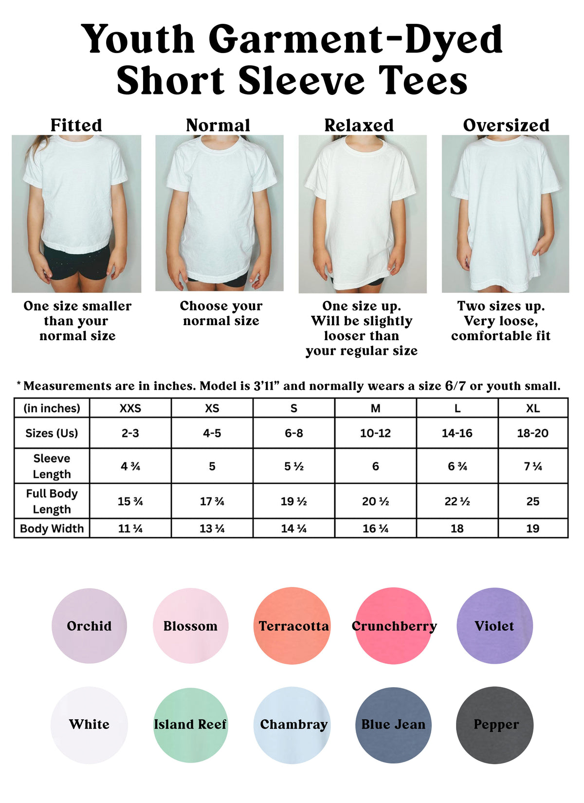 Camping Mode Kids Garment-Dyed T-Shirt – Nature Hiking Youth Outdoor Adventure Tee