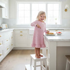 The Caroline — Pink Micro Stripe
