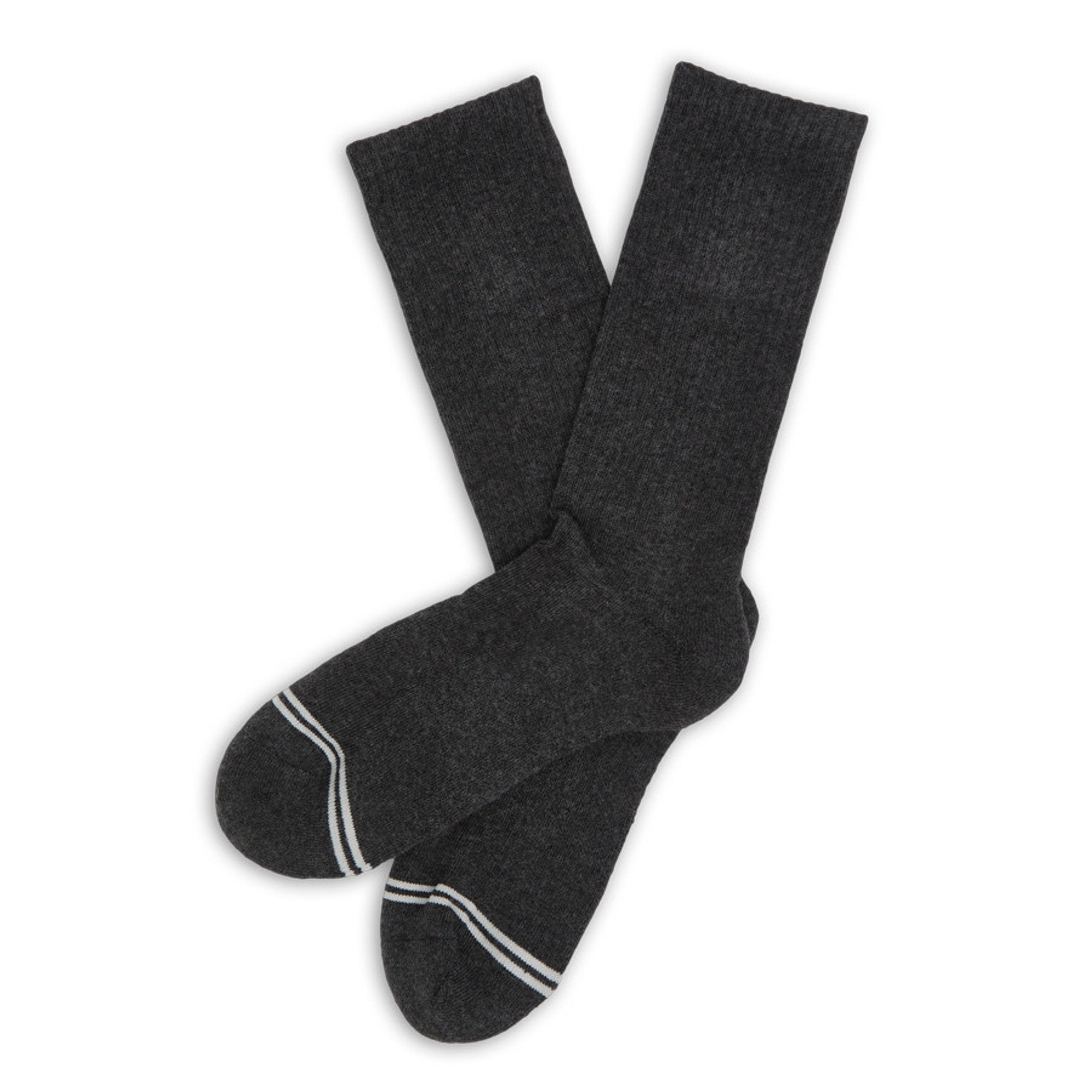 Charcoal Casual Crew 6-Pack