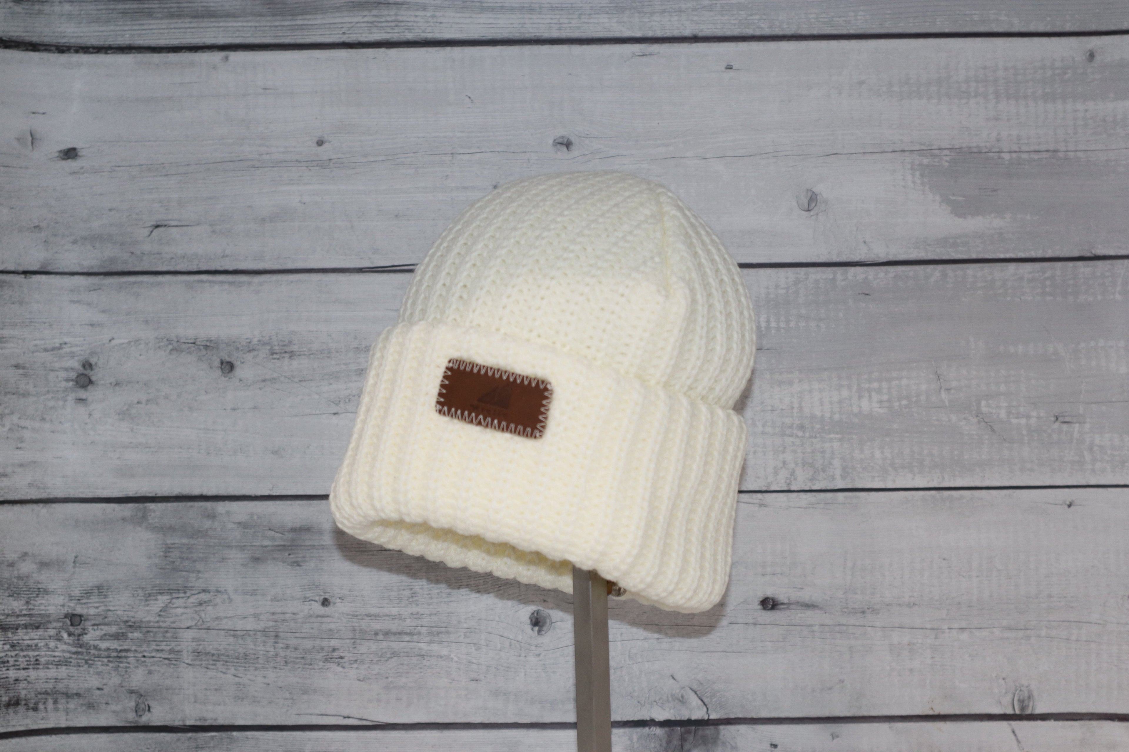 Child Acrylic Ribbed Cuff Hat