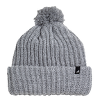 Child Acrylic Ribbed Cuff with Matching Pom Hat