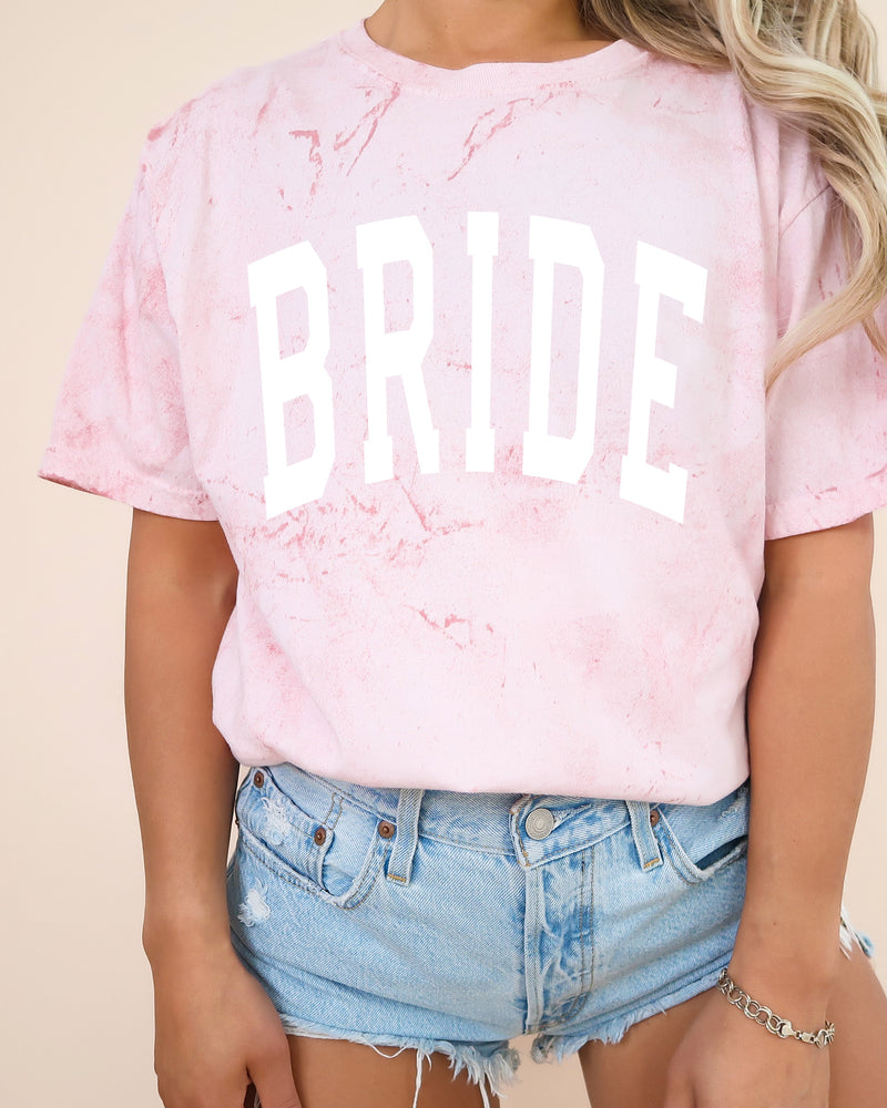 Bride Mrs Honeymoon Comfort Colors Garment Dyed T Shirt