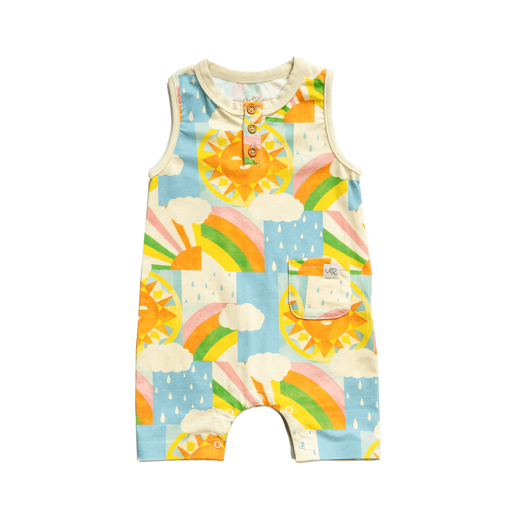Cleo baby romper shorts | Sun