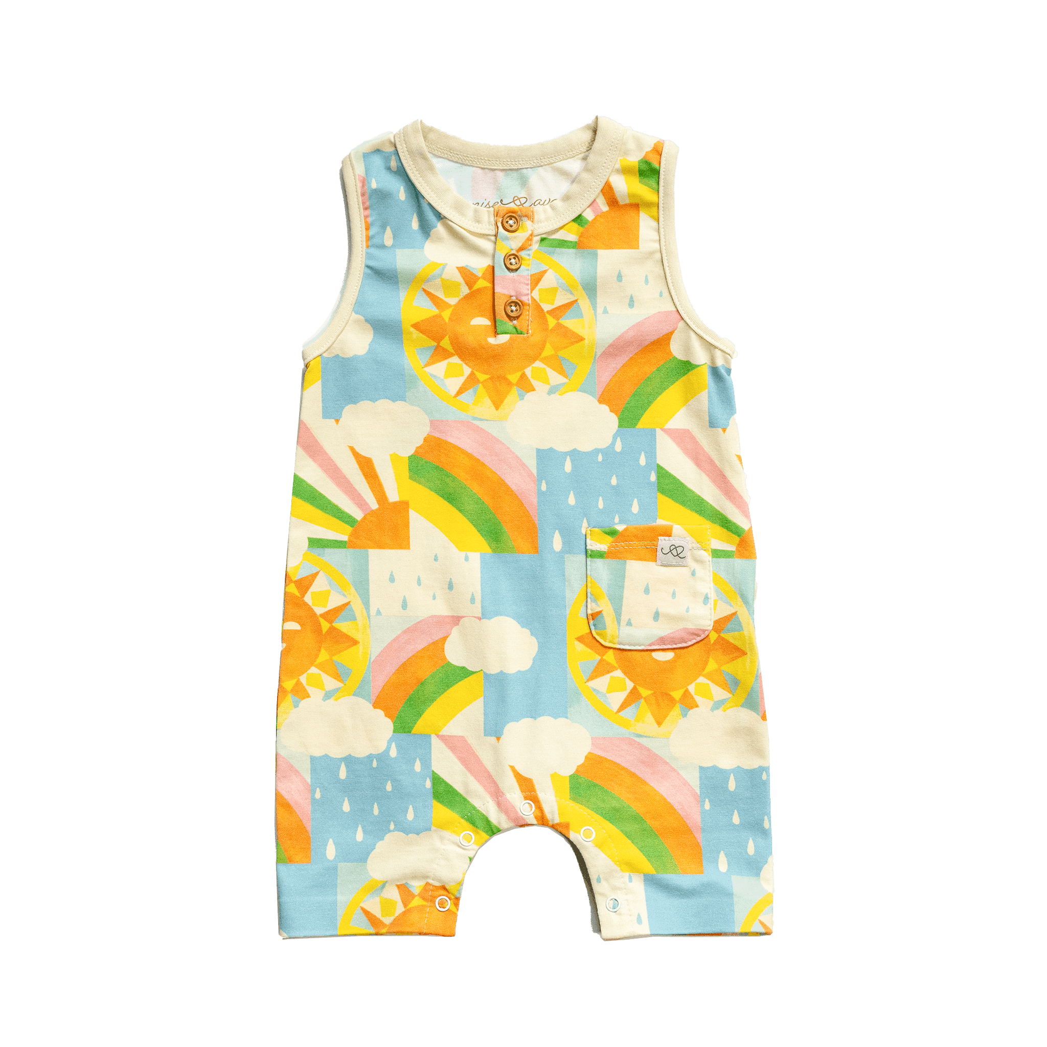 Cleo baby romper shorts | Sun