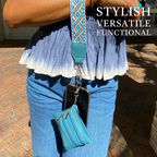 Clip & Go Strap w/Zippered Pouch XOXO
