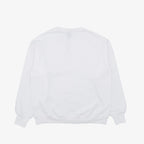 Coastie Embroidered Crewneck - White