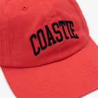 Coastie Dad Hat - Coral Red