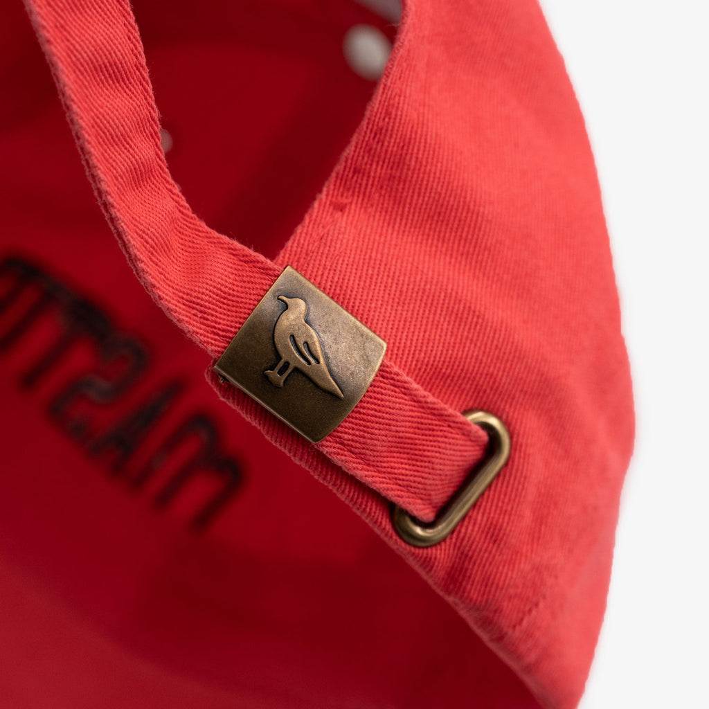 Coastie Dad Hat - Coral Red