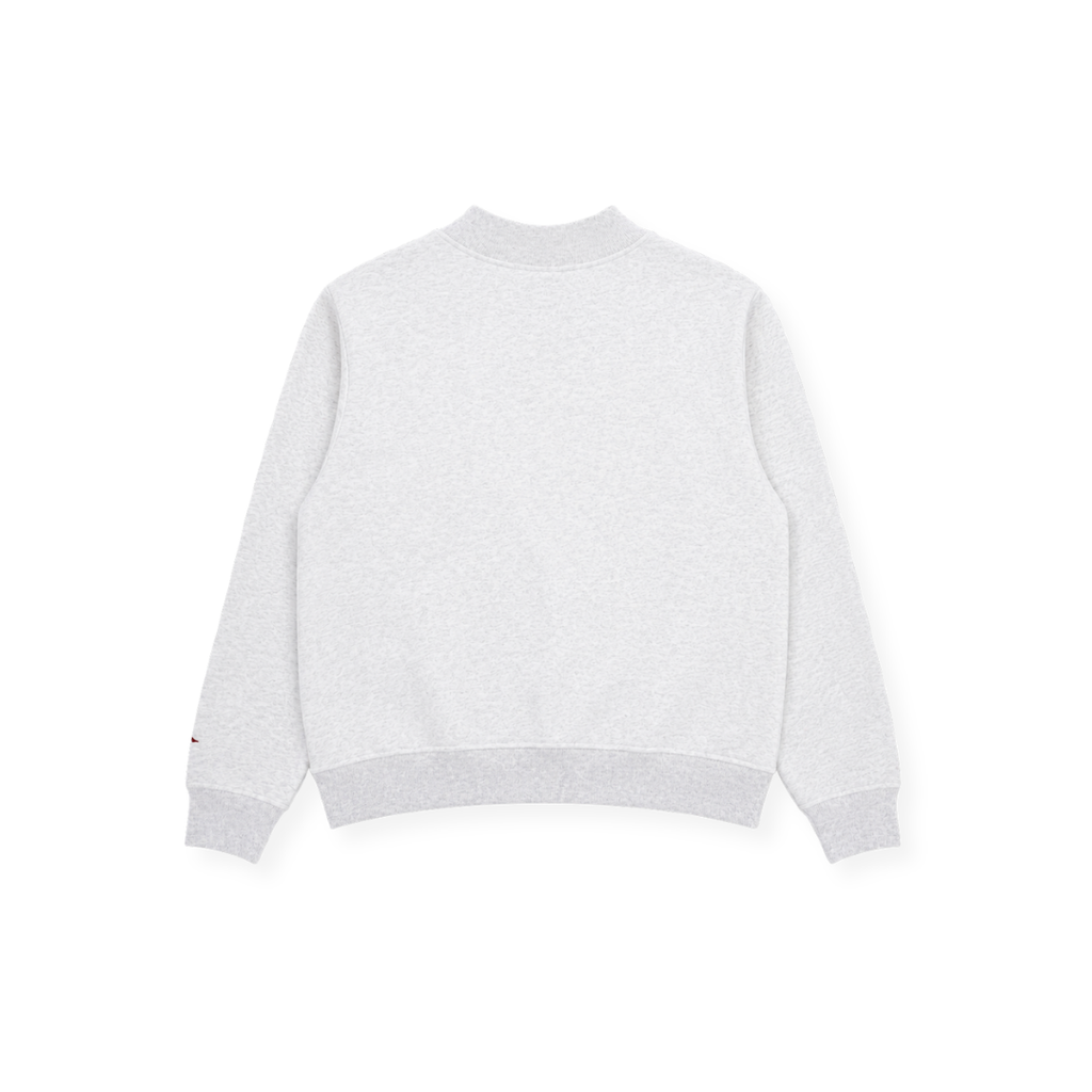 Coastie Embroidered Mockneck Sweatshirt