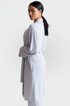 Collagen Lounge Robe - Black