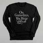 On Game Days, We Wear Black
