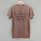 On Game Days, We Wear Brown