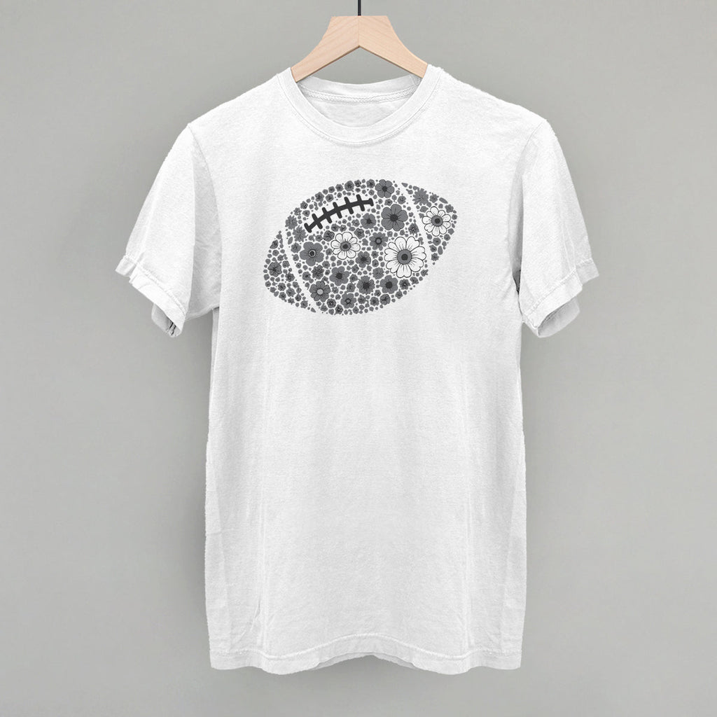 Floral Football Grey