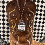 Cowboy Play Statement Necklace