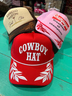 Cowboy Hat Trucker Hat