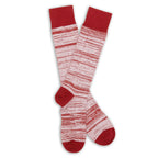 Crimson Marl Dress Socks