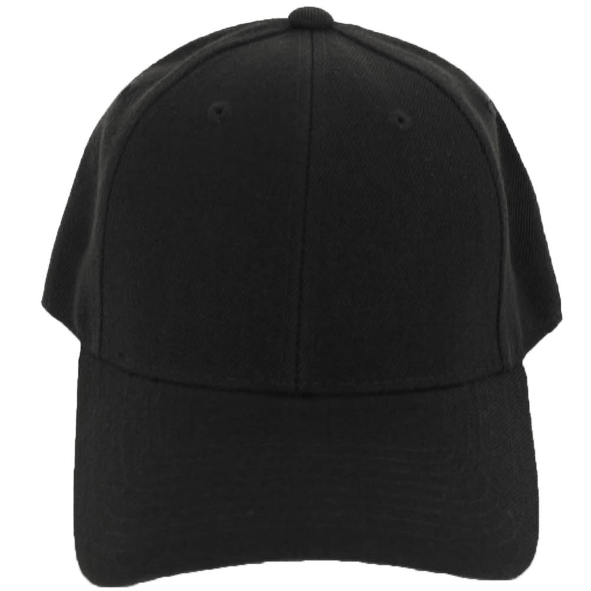 DECKY Fitted Cap, Black, 7 5/8