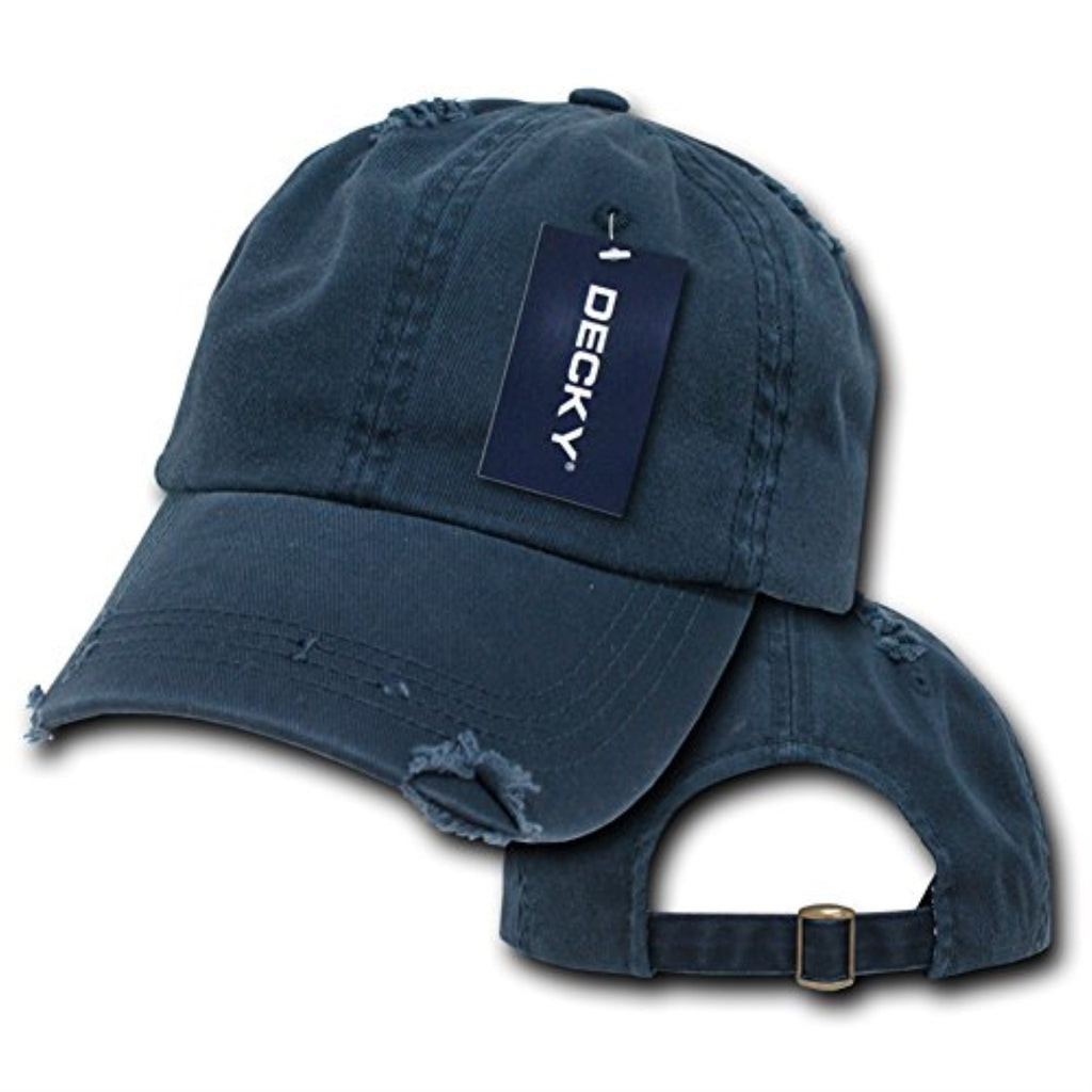 DECKY Vintage Polo Cap, Navy
