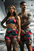 Men's Performance Training Shorts | 5.5"- Tropical Assassin
