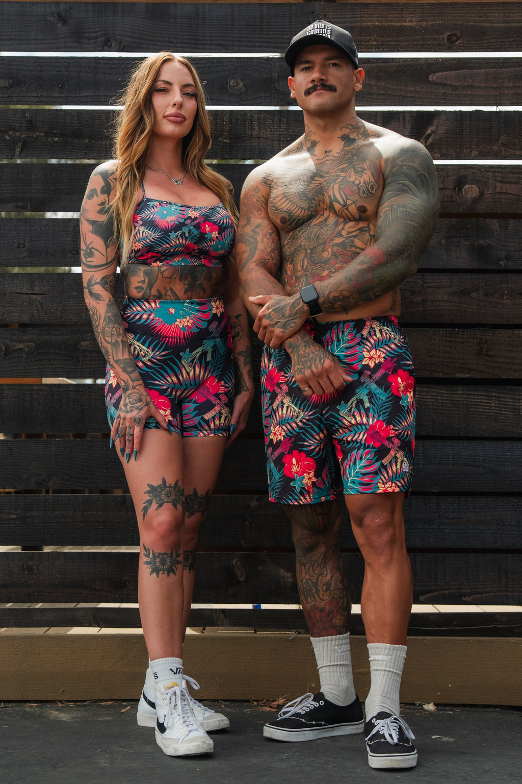 Men's Performance Training Shorts | 5.5"- Tropical Assassin