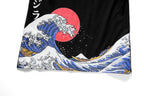 YeT028 Crane and Waves Tee