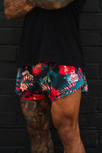 Men's Silkie Shorts | 2.5"- Tropical Assassin