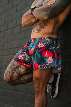 Men's Silkie Shorts | 2.5"- Tropical Assassin