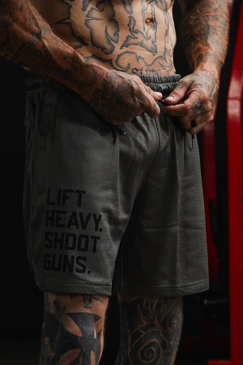 Men's Mesh Lifestyle Shorts | 5.5"- LHSG OD Green
