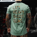 Loaded Leopard LHSG - Seafoam Green Tee