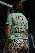 Loaded Leopard LHSG - Seafoam Green Tee