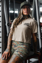 Stripes & Snipes LHSG - Women's Crop Tee