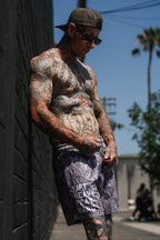 Men's Mesh Lifestyle Shorts | 5.5"- Lift Heavy Pray Hard Deadwood