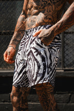 Men's Performance Training Shorts | 5.5"- Zebra Ops