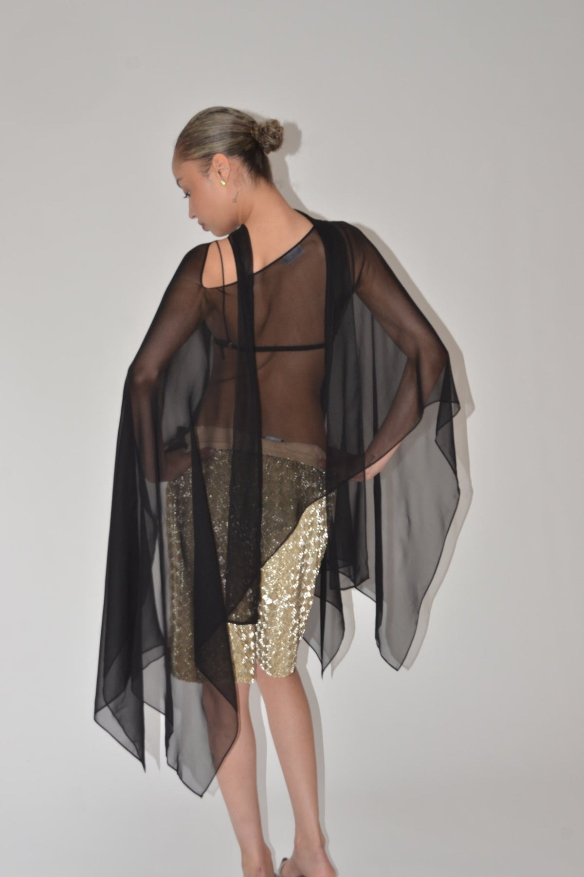 Silk Smoke Caftan
